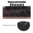 thumbnail image 3 of Clip-In Bangs Hairpiece for Women 100% Human Straight Hair Toppers for Daily Wear, 3 of 6