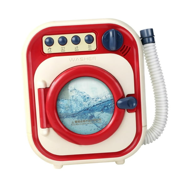 Kids Washing Machine Toy with Realistic Sounds and Functions ing Washing Machine Toy Cleaning Housekeeping Toy
