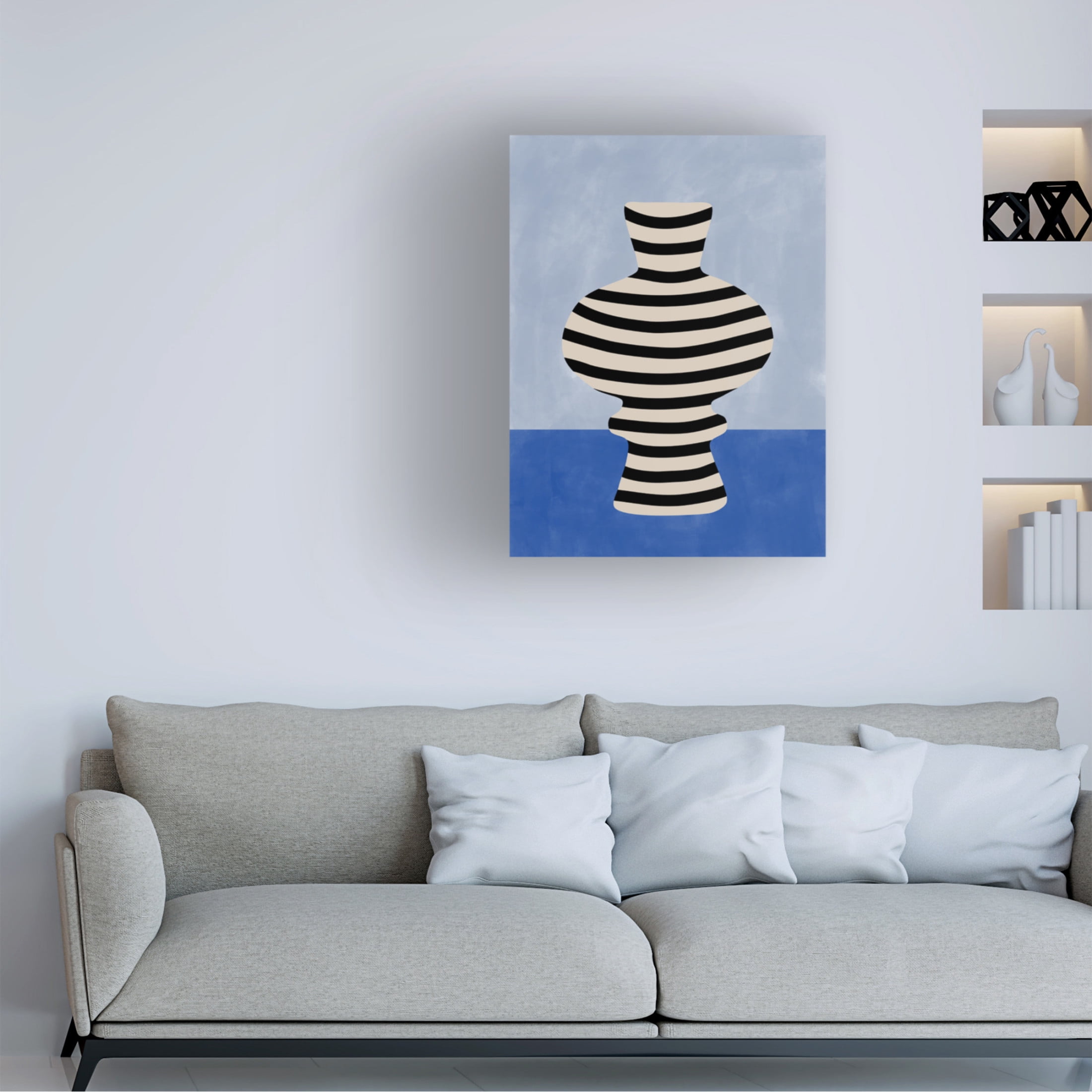Trademark Fine Art Elena Ristova Indigo36 Canvas Wall Art