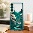 thumbnail image 3 of Funda suave para Samsung Galaxy S24, S20, S21 FE, S22 Plus, S23 Ultra, A22, A54, 5G, paisaje japonés, 3 of 5