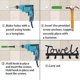 thumbnail image 4 of Ganchos para toallas Toalleros de baño Toallero y organizador Negro Arenado Montado en la pared 5 ganchos para puertas A prueba de herrumbre e impermeables para órganos de baño, 4 of 4