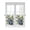 Green, variant on Kitchen Curtains 54 Inches length, Blueberries Window Treatment Curtain Drapes, Farmhouse Blue Fruits Green Botanical Decorative Window Curtains for Bedroom Cafe, 52"x54", 2 Panels