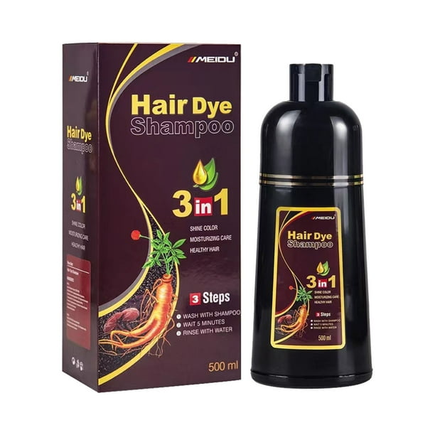 Thsue Herbal Hair Darkening Shampoo No Damage To Hair 10 Mins Control ...