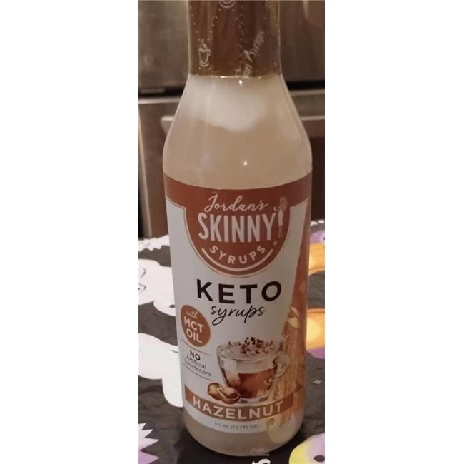 Skinny Syrups 400753 12.7 fl oz Hazelnut Coffee Syrup with MCT Pack