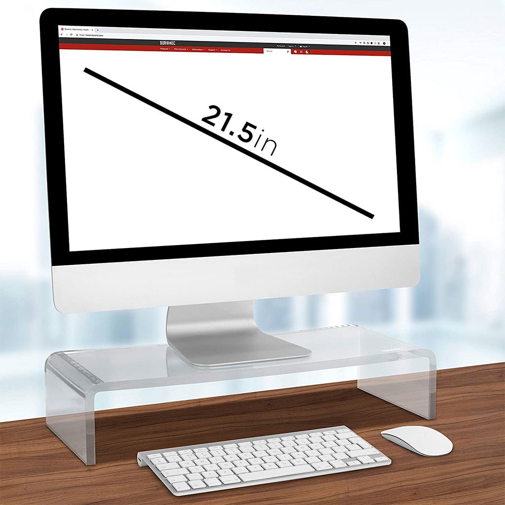 Acrylic Computer Monitor Stand for Home Business Desk