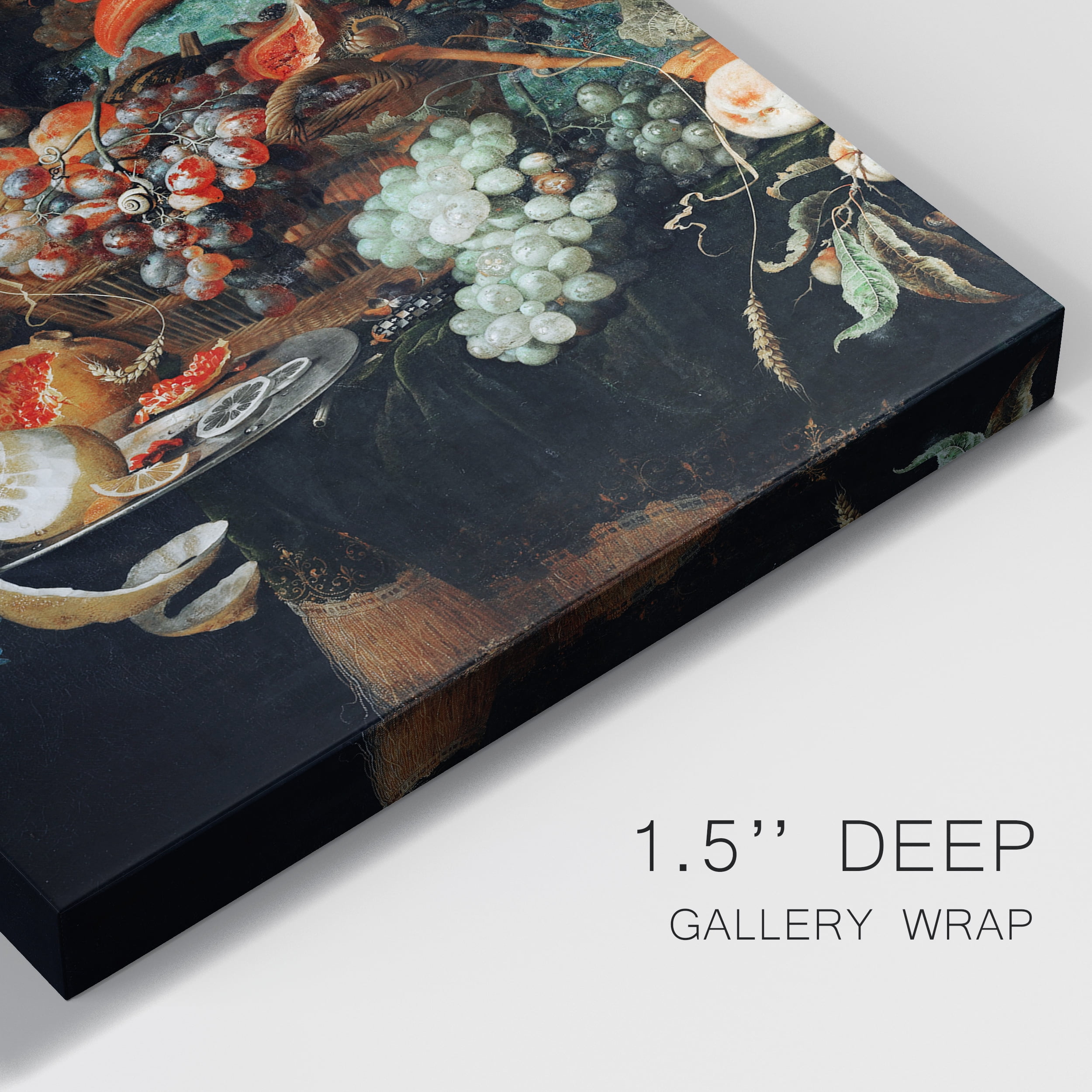 Fruits and Lobster Premium Gallery Wrapped Canvas - Ready to Hang - 18 x 27