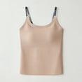 thumbnail image 2 of Atogsazn Women's Summer Tank Tops Athletic Adjustable Vest for Women Sleeveless Camisole Basic Tunic Tops Outfit 01-Khaki M Fashion, 2 of 4