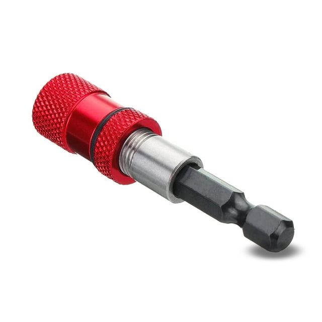 Kenally Mango Hexagonal Mini portapuntas 6,35mm destornillador barra de extensión barra de liberación rápida reparación adaptador extensor de Artesanía Rojo Kenally TO001009-01