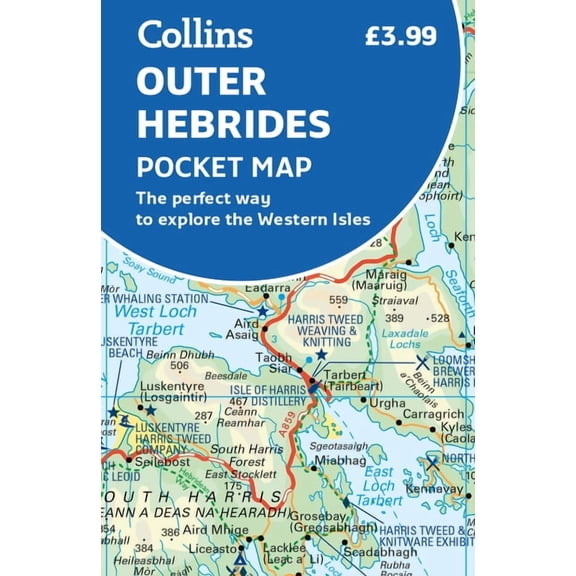 Outer Hebrides Pocket Map : The perfect way to explore the Western Isles (Edition 2) (Sheet map, folded)