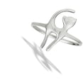 thumbnail image 4 of Retro Style Cat Animal Ring .925 Sterling Silver Band Jewelry Female Male Unisex Size 10, 4 of 4