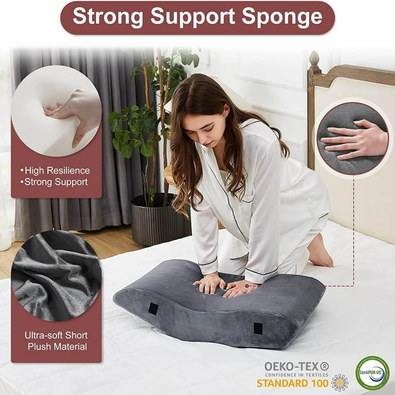Triangle Memory Foam Bed Support for Back/Shoulder/Neck Discomort - health  and beauty - by owner - household sale 