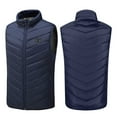 thumbnail image 5 of Dovford Heated Vest USB Electric Heated Vest Heating Jacket 13 Heating Zones Winter Vests for Outdoor Motorcycle Camping Fishing Skiing, 5 of 6