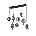 thumbnail image 1 of Sagebrook Home 51116 METAL 47" PENDANT LAMP WITH 8 LIGHT, SMOKE GLASS, 1 of 2