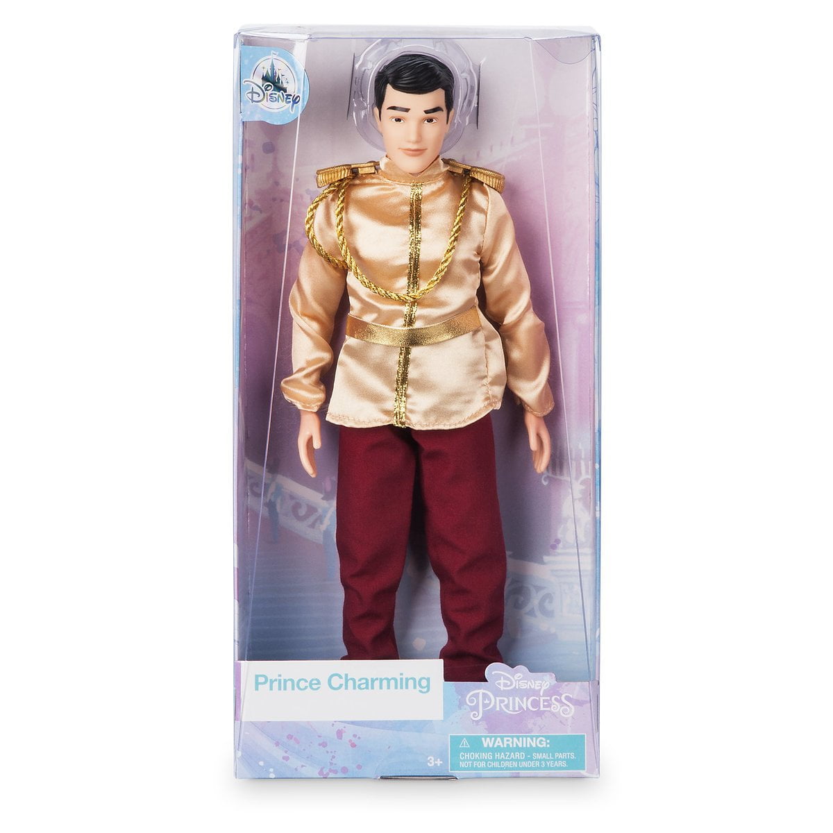 Disney Cinderella's PRINCE CHARMING ON ICE Doll Includes Shoes & Ice Skates 
