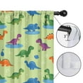 thumbnail image 4 of Blackout Kids Curtains,Green Dinosaurs Ponds Pattern Childrens Insulated Curtains Set Of 2,Bedroom Essentials,Toddler Room Decor 42"x54", 4 of 5
