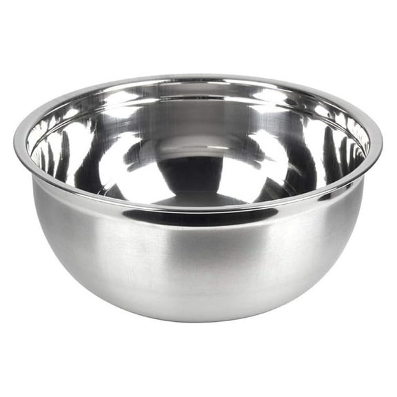 Mixing Bowl Stainless Steel Durable German Bowl, Multi-purpose, Dishwasher safe for Home & Kitchen (20-Quart)