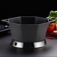 thumbnail image 6 of Stainless Steel Wok Ring Holder,Universal Wok Support Ring Stand for Most Woks, Kitchens and Restaurants - Stainless Steel, Large 20cm-24cm, 1PC Silver 10'', 6 of 8