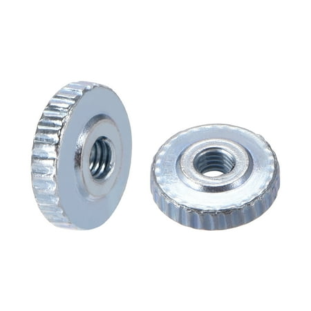 

Knurled Thumb Nuts M3 Female Threaded Thin Type Blue Zinc Plating 10 Pcs