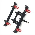 thumbnail image 2 of Para 1/12 MN82 LC79 RC Car Parts Metal Upgrade Kit de Parachoques Delantero y Trasero Negro, 2 of 5