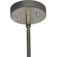 thumbnail image 3 of CHLOE Lighting ALINA Farmhouse 5 Light Distressed Antique Silver Finish Ceiling Pendant 21" Wide, 3 of 5
