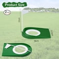 thumbnail image 2 of WJCA 2-Pack Golf Putting Cup Set with Flags, Professional Training Aid for Indoor & Outdoor Practice, Office Games, Green, 2 of 7