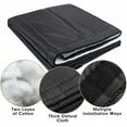 thumbnail image 7 of STARTWO Fireplace Blanket for Heat Loss, Indoor Fireplace Covers Keep Drafts Out Stops Heat Loss Fireplace Draft Stopper with Built Magnet,39"x32", 7 of 7