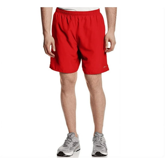 ASICS Men's MS1249 7-Inch Core Pocketed Red Shorts, Sz. Large