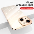 thumbnail image 5 of Oliegs Heated Blanket Suitable For IPhone13 Electroplating Phone Case Full Camera Protection Soft TPU Case Cover (6.1 Inch) Chocolate, 5 of 5