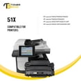 thumbnail image 2 of Toner Bank 3-Pack Compatible Toner Cartridge Replacement for HP Q7551X LaserJet P3005 P3005D P3005X P3005N P3005DN M3027-MFP M3027X-MFP M3035-MFP M3035XS-MFP Black, 2 of 7