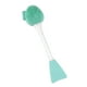 thumbnail image 5 of Cepillo limpiador facial de silicona Soidarity doble cara rosa Verde, 5 of 6