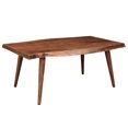 thumbnail image 1 of Mid-Century Solid Wood Coffee Table in Walnut, 1 of 7