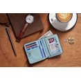 thumbnail image 6 of CAILDANL Small Wallet for Women, Slim Bifold Credit Card Holder, Compact RFID Blocking Cash Wallet, Billfolds Thin Leather Zipper Pocket, Mini Wallet Gift for Ladies Teen Girls Travel with ID Window, 6 of 7