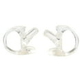 thumbnail image 3 of Soft Comfortable Transparent Silica Gel Ear Mould Replacement for Most Coil Tube Audio Kits, 3 of 7