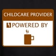thumbnail image 3 of CafePress - Childcare Provider Powered By Coffee Hoodie (Dark) - Pullover Hoodie, Classic, Comfortable Hooded Sweatshirt, 3 of 4