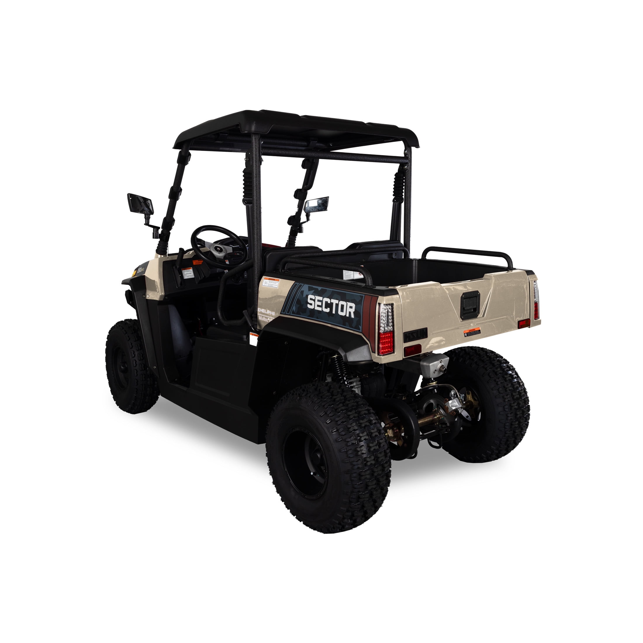 Hisun Sector 250 Sand/Tan 2-Seater 16 HP 229cc UTV with Accessories