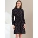 thumbnail image 2 of Vestido Floral Allegra K Manga Larga Azul oscuro L para Mujer, 2 of 6