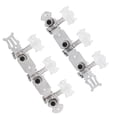 thumbnail image 3 of Guitar String Tuning Pegs, Acrylic Classical Guitar String Tuning Peg Tuners Machine Heads Silver for Electri Acoustic Guitar, 3 of 8