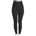 thumbnail image 2 of Ndbuld Women Workout Leggings Yoga Pant Women's Color High Waist Stretch Strethcy Fitness Leggings Yoga Pant Gray M, 2 of 5