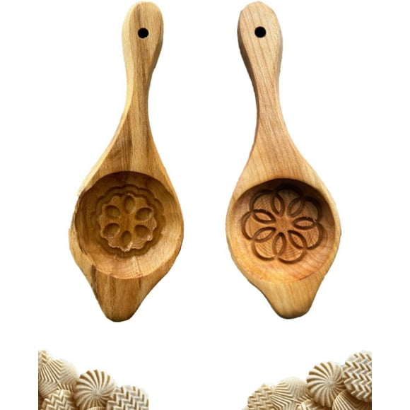 Cakes & Pastries Maamoul 2 Pack Wooden Cookies