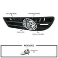 thumbnail image 3 of Spec-D Tuning Clear Bumper Driving Fog Lights + Bulbs + Switch Compatible with 1999-2005 Volkswagen Jetta Bora Mk4 L+R Pair Assembly, 3 of 7