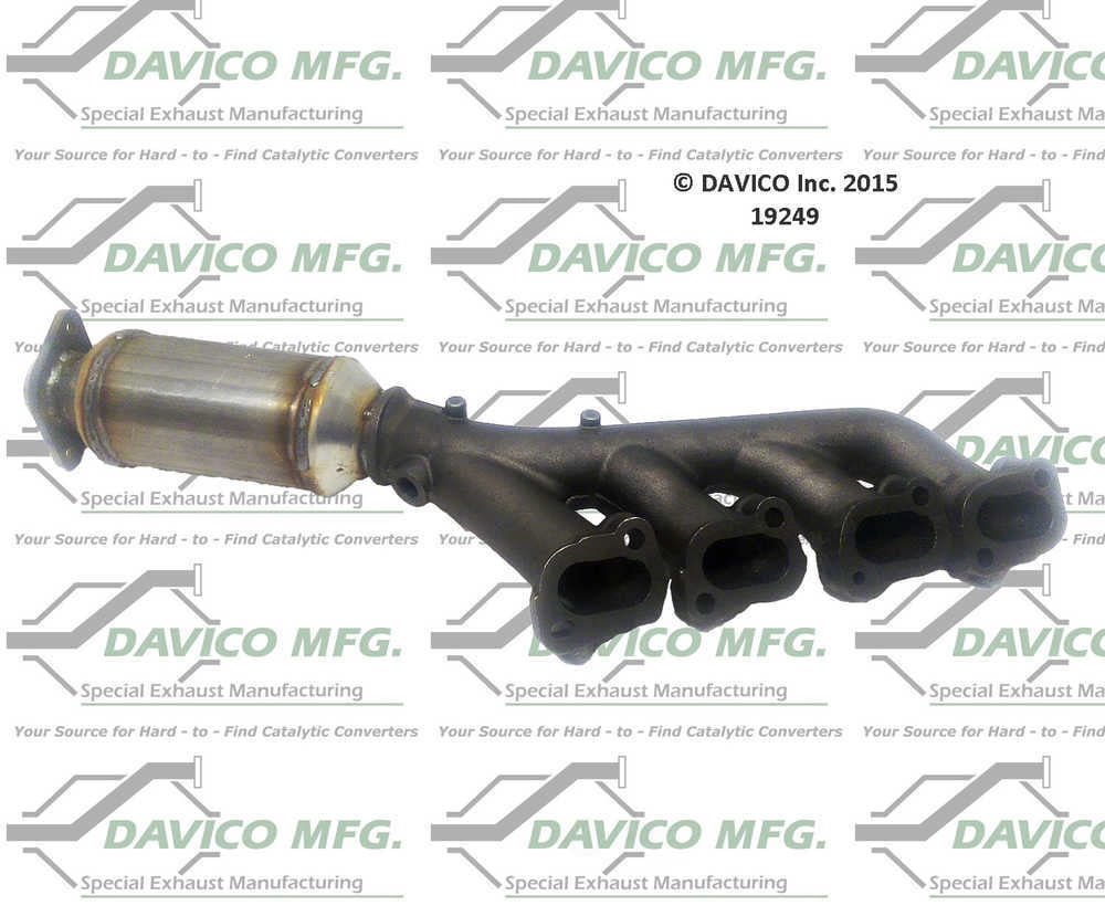 Davico 19249 Catalytic Converter, OE Replacement, Front, Passenger Side Fits select: 2005-2010 CADILLAC STS, 2004-2009 CADILLAC SRX