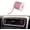 Pink, variant on Bling Car Trim Self Adhesive, 16.4 Ft Rhinestone Car Decoration Strip Decal, Crystal DIY Trim Strips Line Molding Sticker for Dashboard, Interior Exterior Car Accessories (Royal Blue)