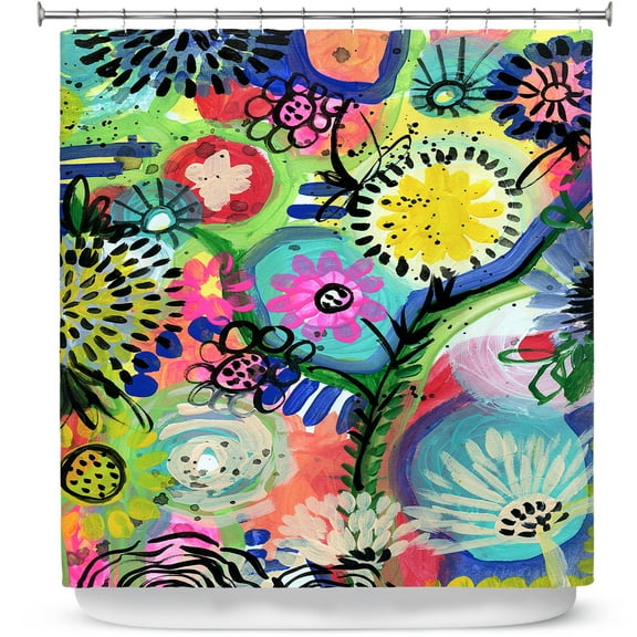 Shower Curtains 70" x 84" from DiaNoche Designs by Robin Mead - Botanical 1
