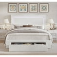 thumbnail image 2 of CraftPorch  Corduroy Velvet Tufted LED Light Platform Storage Bed Black Twin, 2 of 5