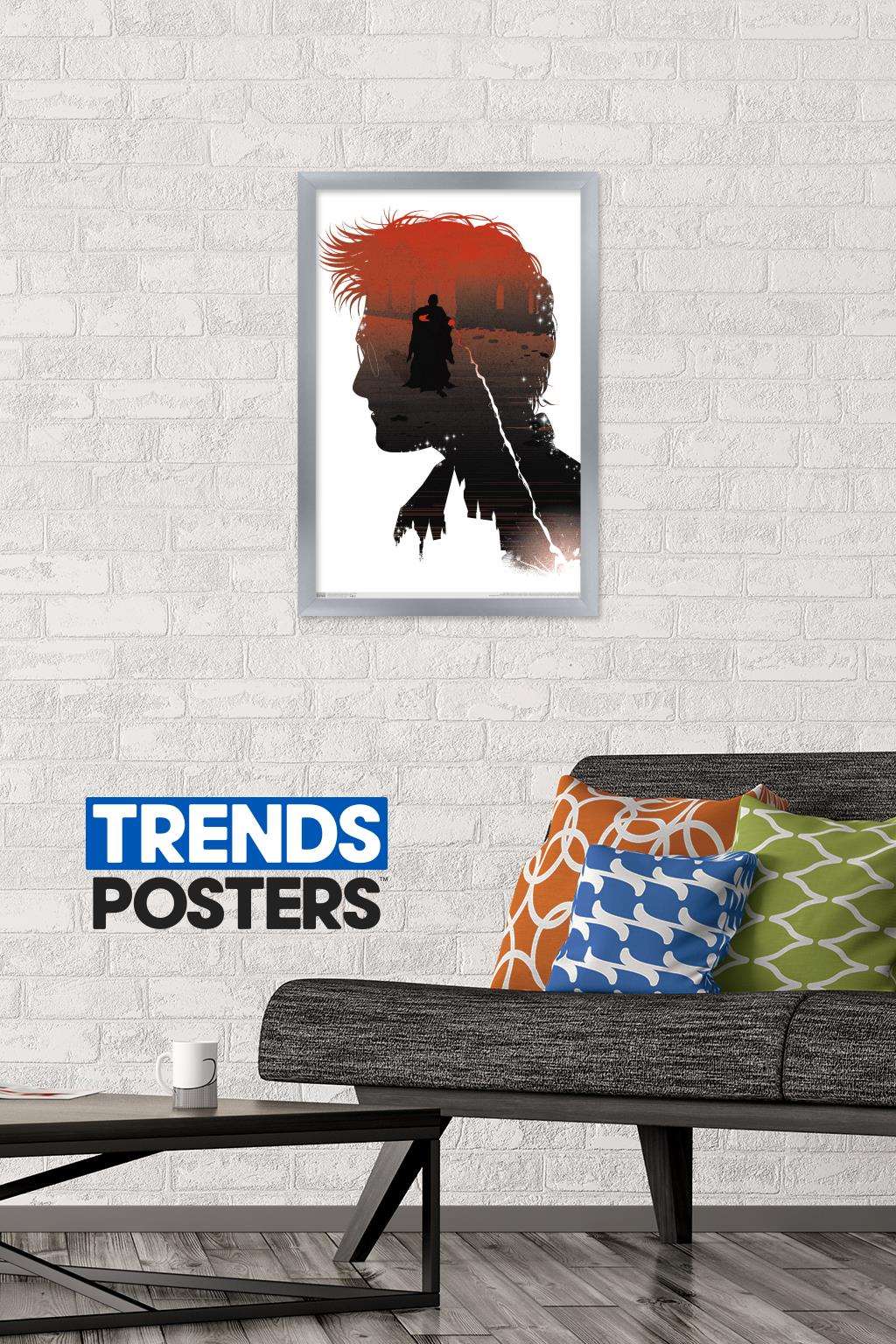 The Wizarding World: Harry Potter - Inner Struggle Wall Poster, 14.725" x 22.375", Framed