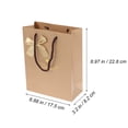 thumbnail image 2 of unbranded 5Ud Bolsa Para Regalos De Papel Con Asa Tejida Ideal Para Fiestas Y Almacenaje, 2 of 8