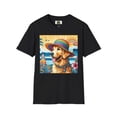 thumbnail image 5 of Golden Retriever Girl Unisex Softstyle T-Shirt, 5 of 11