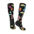 thumbnail image 4 of Balery Bright Mushrooms Fun Novelty Socks Men'S Women'S Crew Socks Funny Crazy Novelty Socks Quirky And Cool Socks, 4 of 9