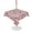 Pink, Rose, Mauve, variant on Outdoor Tablecloth with Umbrella Hole for Patio/Picnic/Party/Camping, Coastal Blue Conch Waterproof Table Cloth Rectangle Table Cover Washable, Vintage Summer Beach Shells Marine (60"x 84")