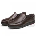 thumbnail image 2 of Mens Casual Leather Shoes Business Slip-on Shoes Comfort Fashion Driving Shoes for Male, 2 of 7